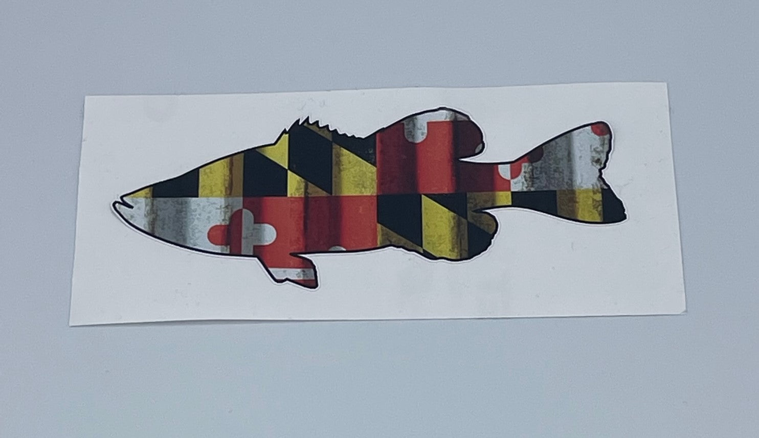 Bass Fish Decal - Available in Various Designs