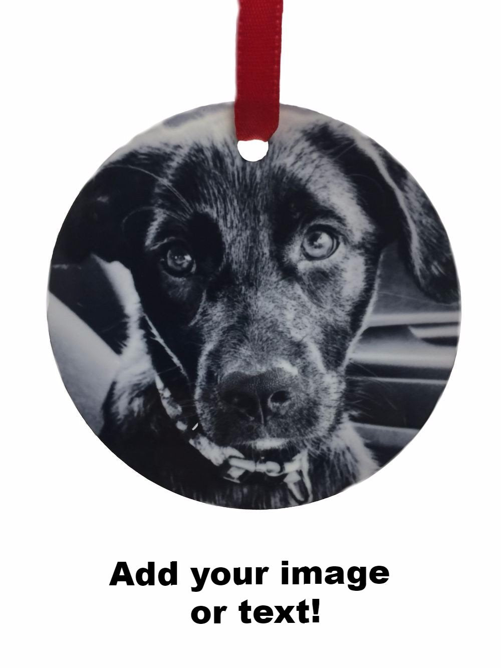 Custom Photo Ornament - Circle Shaped, Double Sided