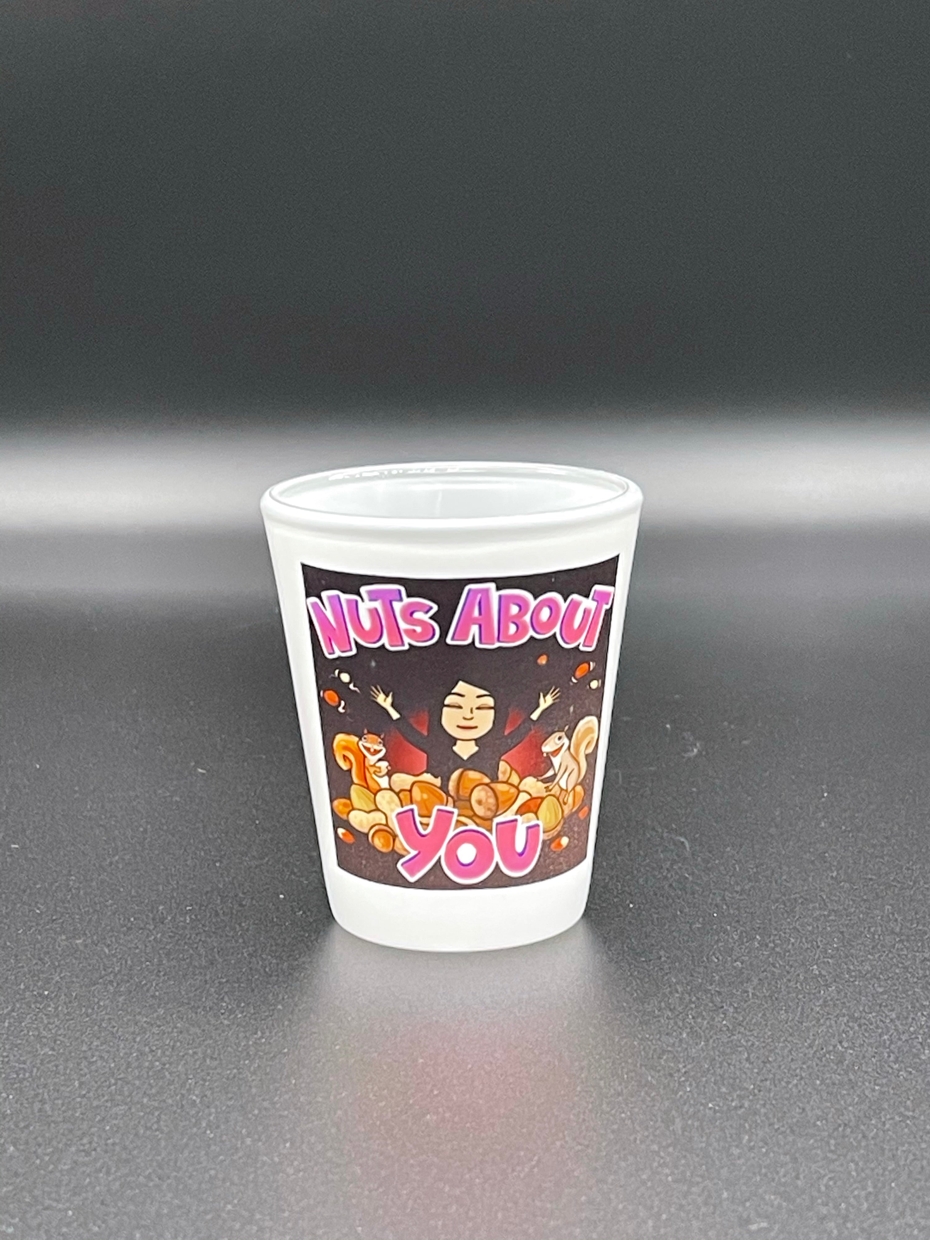 Personalized Frosted Shot Glass - Design Your Own